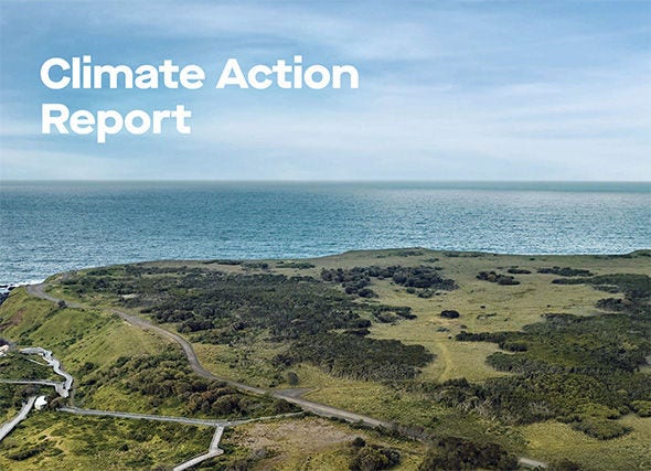 BlueScope's Climate Action Report cover